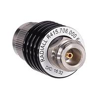 Radiall R415706000 Connectorized Attenuators ATTENUATOR: N 6DB 8GHZ 12W 50ohms convection cooling type