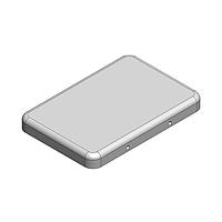 Masach Tech MS209-30C-NS EMI/RFI Shield Cover, Two-Piece 21.3 x 14.4 x 2.2mm Two-piece Drawn-Seamless RF Shield/EMI Shield COVER (Nickel-Silver)