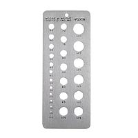 MOORE & WRIGHT 1066M Drill Wire Gauges (0.1mm)