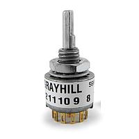 Grayhill 56BS30-01-4-02S Rotary Switches 56BS30-01-4-02S
