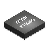 Bridgetek FT908Q-C-T MCUs 32 Bit MCU Rev C USB H-Speed Gen IO