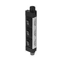Banner Engineering LC28PB2-3Q 3 Rocker Switch Accessory: 3 Rocker Switch; 30 V dc; 4 A; M12 Male-Female QDs