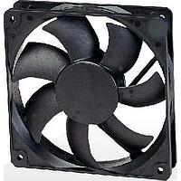 ADDA AQ1212MB-A71GL(N) Brushless Waterproof Fan, 120x120x25mm, 12VDC, 81.1CFM, Medium Speed, Ball, Lead Wires