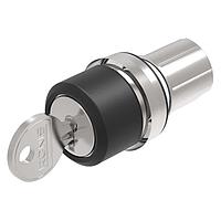 EAO 45-290H.2000.111 Switch Actuators Keylock switch actuator 2 positions Rest(a)-Maintained(a) 90? front/housing metal