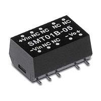 MEAN WELL SMT01A-05 Isolated 1W 12Vin 5Vout 20-200mA SMT Reg Iso