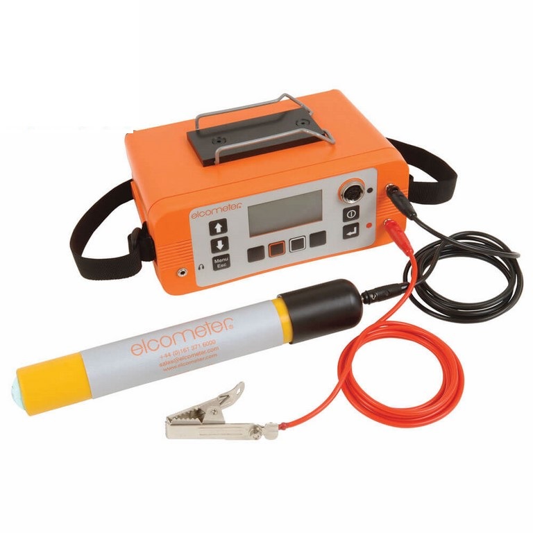 Technician support for rebar corrosion detection equipment used in concrete inspection