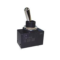 Nidec Components ETW115A12 Toggle Switches SPST ON-OFF TOGGLE SWITCH, 15A a. V, BUSHING MOUNT, SOLDER LUG TERMINALS