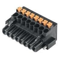 Weidmuller 1000220001 Pluggable Terminal Blocks BLF 5.08HC/02/90F SN BK BX