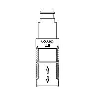 ITT Cannon PLC3G823H04 Plastic Push Pull Interconnect