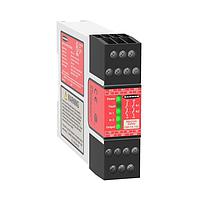 Banner Engineering GM-FA-10J Safety Relays Safety Relay Module for Interlocks; Supply Voltage: 24 V ac/dc; Safety Input: Interlocks with complementary contacts; Safety Output: 2 NO, 6 A; Aux Output: None; Terminal Block: Removable; Width: 22.5 mm; Self-Checking Circuitry, Auto/Manual Reset