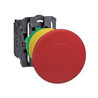 SCHNEIDER XB5AS8445 Emergency Stop Switches E-STOP TTR W/ 1 NO & NC
