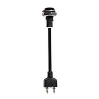 BIVAR ORFLP1-RG Flexible Light Pipes with LEDs ORCA Flexible Light Pipe Adapter, Board Mount, Vertical, Rectangular LED, Red/Green