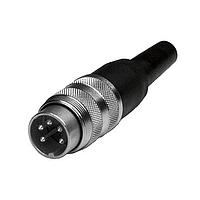 Amphenol Tuchel T 3484 018 Connectors STRAIGHT MALE CONN 7C GOLD 4-6MM