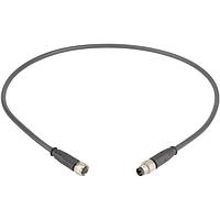 HARTING 21348081388020 Sensor Cables / Actuator Cables M8 3PIN M/F STRT DOUBLE END 2.0M PUR