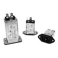 AMP Connectors - TE Connectivity 10EJHP Inlets 10A IEC-PCB MOUNT PRNTD CIRC MOUNT