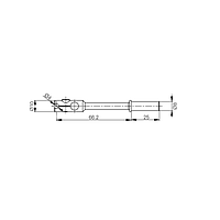 Trimos TA-IH-109 Insert holder 90°, Ø 4 mm