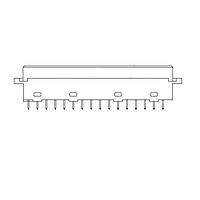 Amphenol CONEC 122C11089X F Type Connector 48 POS F ROUND PC TAIL