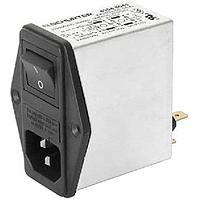 Schurter 4304.5064 Inlets FKID POWER ENTRY MODULE FILTER 6A