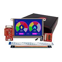 4D Systems SK-GEN4-70DT-WVA Starter Kits Starter Kit for gen4-uLCD-70DT-WVA with uSD-4GB Industrial, gen4-IB, 4D-UPA and 150mm FFC Cable