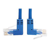 Tripp Lite N204-S10-BL-UD Cat 6 10FT SLM CT6CBL,90DGR DOWN/UP