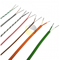 Sterling Sensors CESPET7/250M00S0 Single Pair Thermocouple Extension Cable (Type T, FG/SSB, 50M)