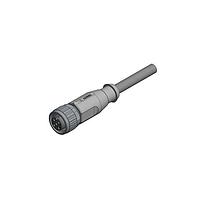 Amphenol CONEC 43-10336 Sensor Cables / Actuator Cables FM CNCTR M12X1 AXIAL 360 DEG SHIELDING