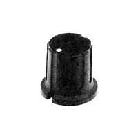 Alcoswitch - TE Connectivity PKX50B1/8 Cylindrical Knob with Skirt BLK KNURL WHT SQ IND