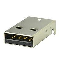 Same Sky (formerly CUI Devices) UP2-AH-1-TH USB Type A Connectors USB 2.0 type A plug 4 pin Horizontal TH