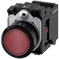 SIEMENS A6X30142213 Standard Switches ILLUMINATED PUSHBUTTON. RED