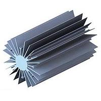 Wakefield Thermal 19755-M-AB Heatsinks Radial Fin Heat Sink, Bridgelux BXRA-W0802-00000, 20W, 4" L