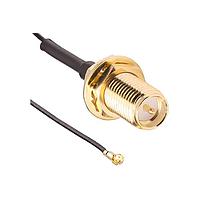 Linx Technologies - TE Connectivity CSJ-RGFB-200-MHF3 RF Cable Assemblies RP-SMA to MHF3 200mm 0.81 OD