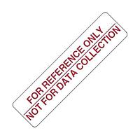 AMP Connectors - TE Connectivity QC157 Vinyl Label FOR REFERENCE ONLY Sold by Pack of 160