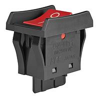 NKK Switches JWM11BC2A-A Rocker Switches SPST RED ROCKER