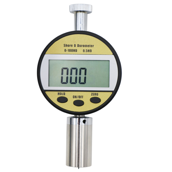 Shore hardness testing instruments for rubber and plastic materials
