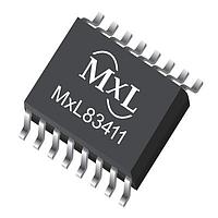 MaxLinear MXL83411E-AGA-R Monolithic Quadruple Differential Line RS-485/RS-422 Receivers Quad RS-485/422 receiver with ESD and EFT protection