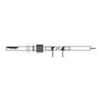 AMP Connectors - TE Connectivity 3-846985-9 LGH Lead Cable LGH 1/2 2 GRND LEADS 12 INCH