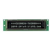 Noritake CU20026-TW200A Character Display Modules T-VERSION 2X20 100.2 X 16 DISP