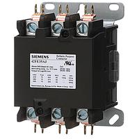 SIEMENS 42FE35AF Electromechanical Contactors Contactor, 42DP,75A,3P,Open,120V