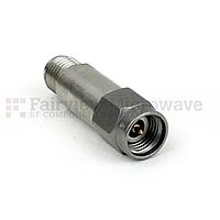 Fairview SA4018-15 15 dB Fixed Attenuator 2.92mm Male To 2.92mm Female Up To 40 GHz Rated To 2 Watts With Passivated Stainless Steel Body