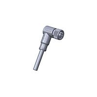 Amphenol LTW MSDS-04BFFM-SR8E02 Sensor Cables / Actuator Cables M12 Circular Metric Connector, D Code, Ethernet EtherCAT, Metal, 4A, 04 pins, Female Connector, Female Contact, Right Angle, Screw Thread, Overmolded, Length 2000mm, IP68 / IP69K