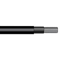 Alpha Wire PV0230 BK005 Solar Cable 2 AWG 2000V Photovoltaic Wire for Solar Energy, 100ft Black