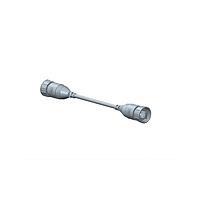 Amphenol LTW RDP5SM-RDP5SM-SL7B03 Cat 5e RJ, Large Size, Plastic, 1.5A, Cat 5e, Straight-to-Straight, Screw Thread, Overmolded Double Ended, Length 3000mm, IP67