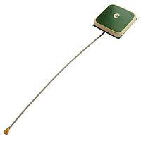 Siretta ECHO34/0.1M/UFL/S/S/17 PCB Antennas 2.4GHZ 25 X 25 X 4MM EMBEDDED PATCH ANTENNA 100MM X 1.13MM CABLE UFL/IPEX CONNECTOR