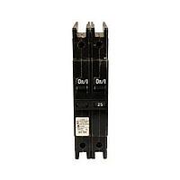 Eaton QCF2025H Miniature QCF Bkr, 2P, 25A, 240 Vac, 10 kAIC