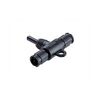 Amphenol LTW BA-040400-MM0-TLA10 Specialized Cables Ceres, T Cable, Plastic, 5A, 04 pins, 2 Points Lock, (End 1) Male Male, (End 2) Male Male, Length 10000mm, IP67