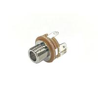 Kobiconn 161-3142M-L Phone Connectors PHONE 3.5MM MONO HEXAGONAL NUT