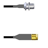Amphenol Custom Cable Q-2603G000M072i RF Cable Assemblies N-SJB/SMA-SP LMR24 72I