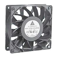 Delta Electronics, Inc. FFB1224EHE Tubeaxial DC Tubeaxial Fan, 120x38mm, 24VDC, Ball Bearing, Lead Wires