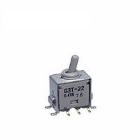 NKK Switches G3T22AB-S Ultra miniature process sealed SMT toggles DPDT ON-ON STRAIGHT BRAKT SMT STICK TUBE