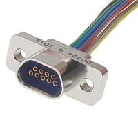 Glenair M83513/04-A16N Connectors MICRO DCON SKT 9CNT 72"TEFZEL WIRE
